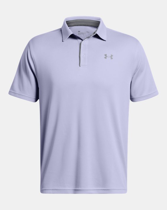 Herren UA Tech™ Poloshirt, Purple, pdpMainDesktop image number 3